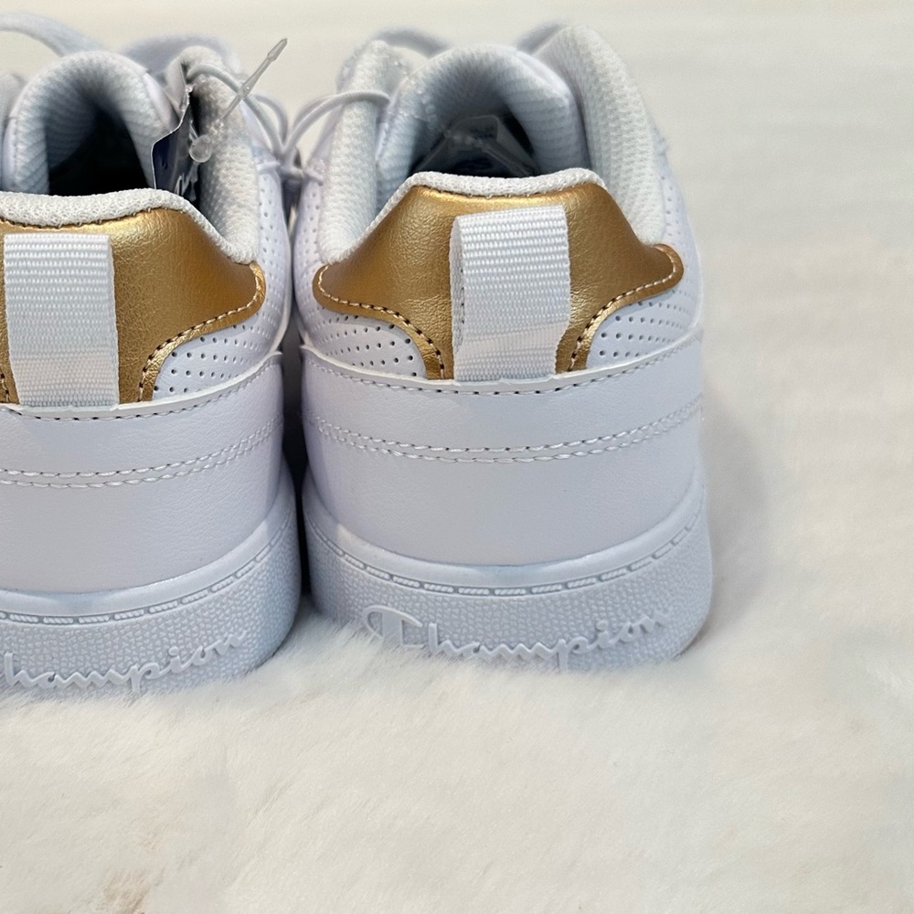 Champion Lore Kids Casual Sneakers White/Rose Gold Size 6 - Picture 7 of 10